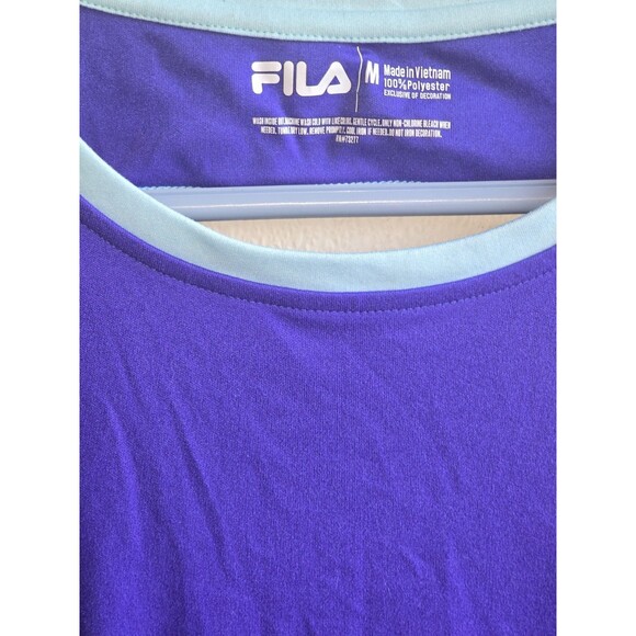 Fila Sport Shirt Womens M Live In Motion Golf Gym Hiking Athletic Workout - Picture 3 of 7